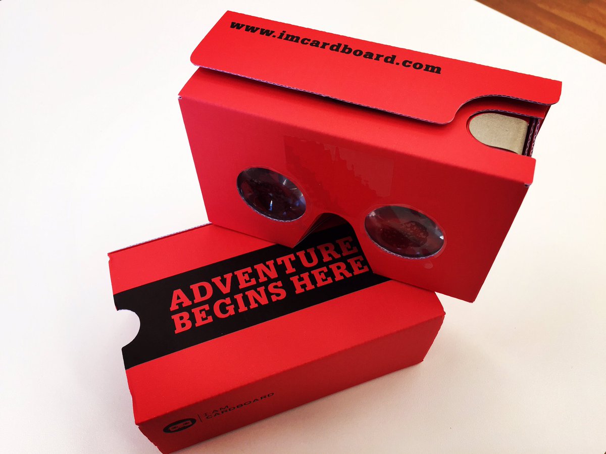 FourthReality's tweet photo. How about a #VR experience for your next event using branded Google Cardboards?
#IAmCardboard https://t.co/DePpgKp6qZ