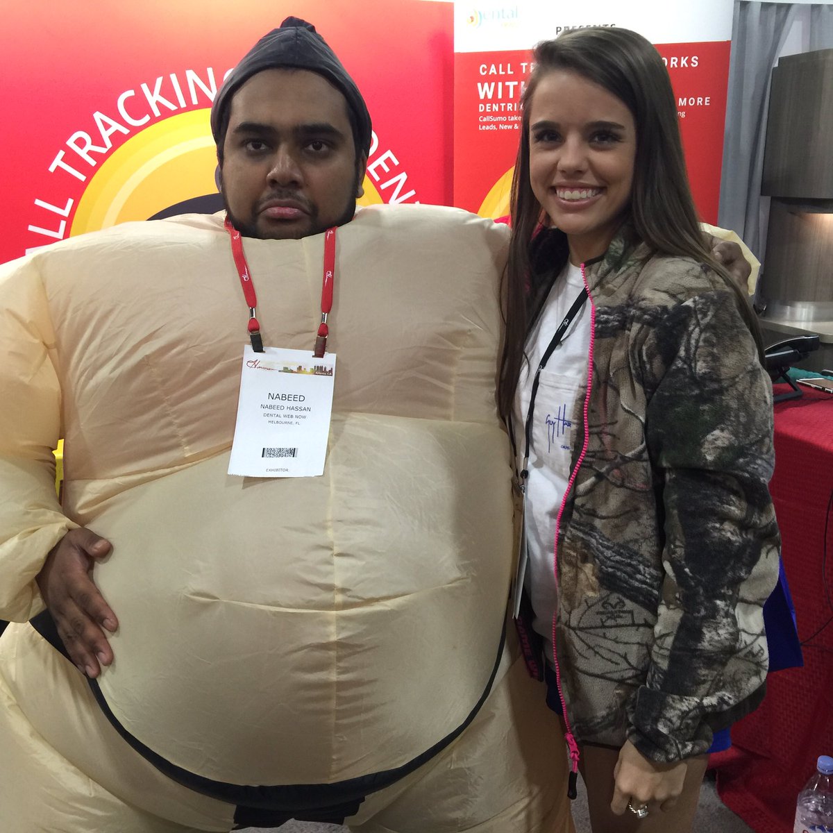 CallSumoAI's tweet photo. Loving these pictures at #booth1452 where #CallSumo is hanging out come see our live demo! #Hinman2016 https://t.co/eh9cafeO99