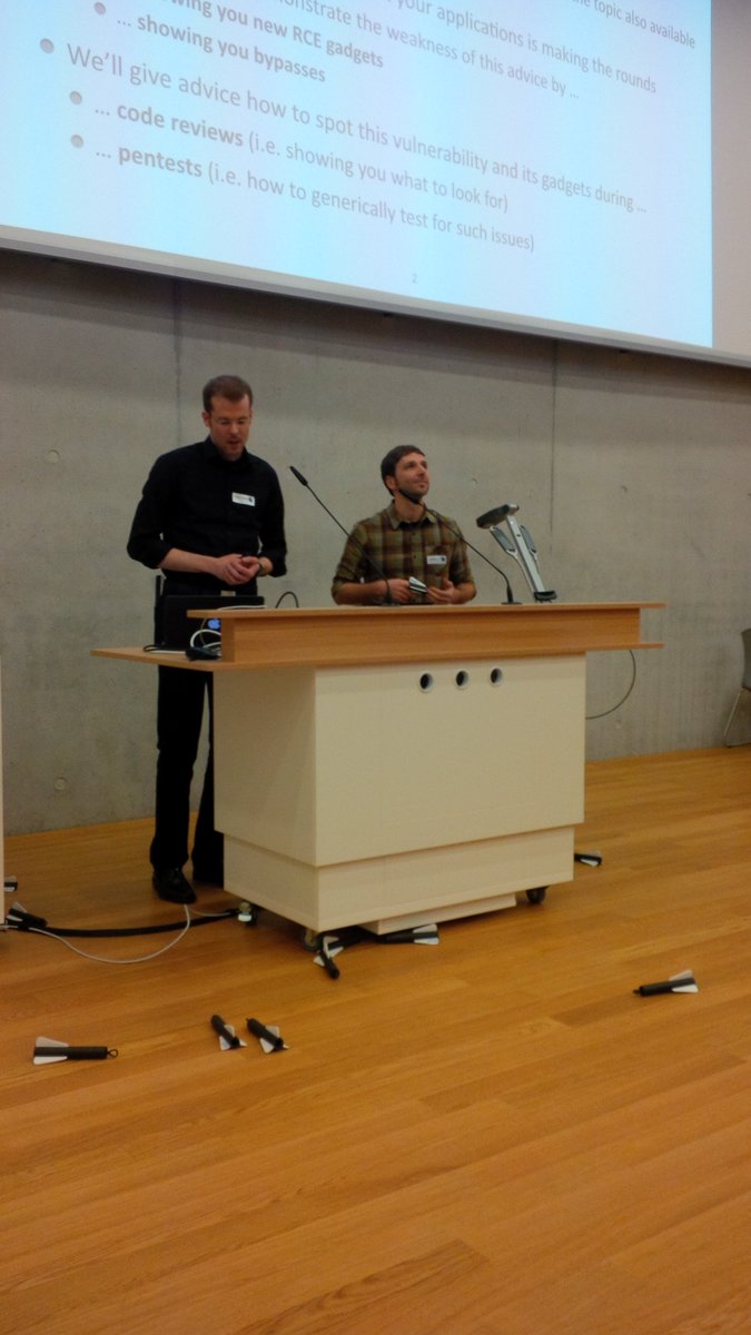 owasp_NL's tweet image. #owaspbnl16 Christian Schneider/Alvaro Muñoz - Serial Killer: Silently Pwning your Java Endpoints