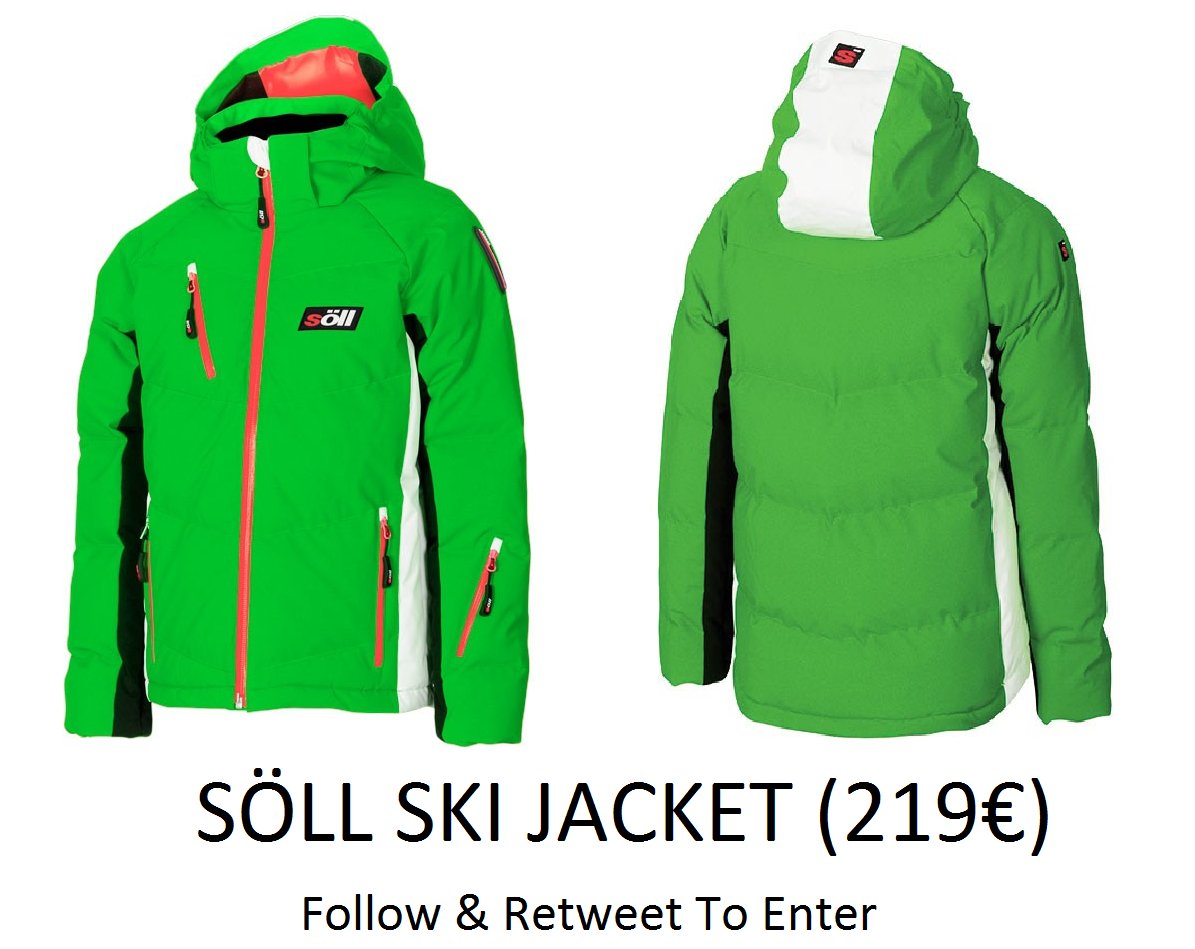 Nievepolvo_com's tweet photo. Win a Premium Ski Jacket. Giveaway ends March 20
- Follow us @Nievepolvo_com
- Retweet this post
#SorteoNievepolvo https://t.co/JZdceCzdI0