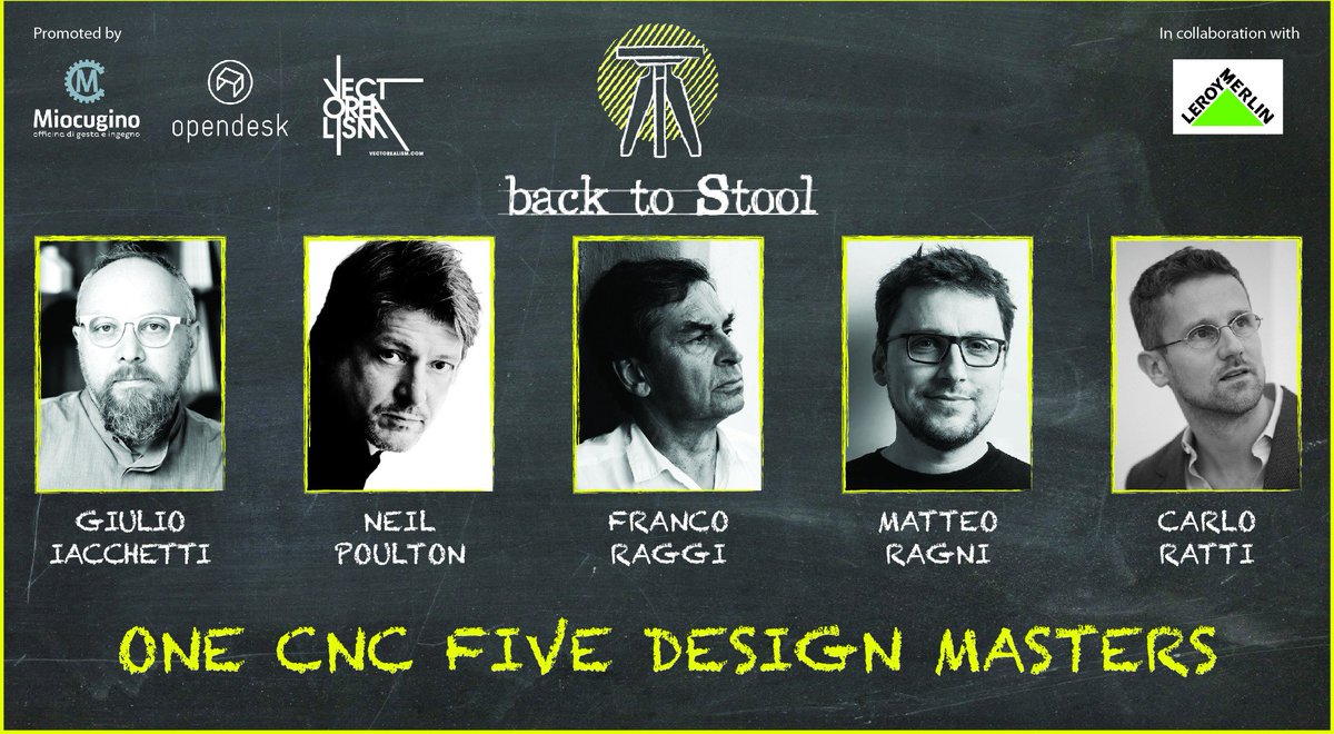 _Miocugino_'s tweet photo. #backtostool Upload your projects till 03/30/16 and challenge the 5 Design Masters: https://t.co/kTzdvQfDI3 https://t.co/haS3GKstPs