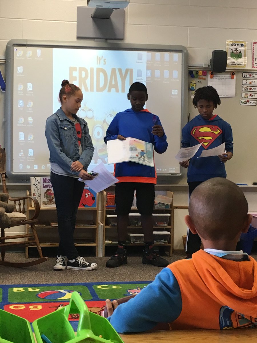 jcecubs's tweet photo. Reading Collaborative with JCMS. Thank you 6th graders for reading to our Kindergartners! https://t.co/YevDraXwWX
