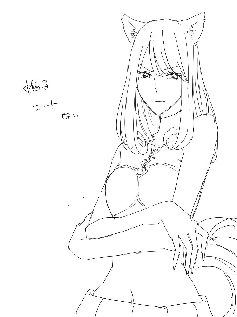 以前のせた新キャラをこねこね 短編描かないとキャラが定まらないね 