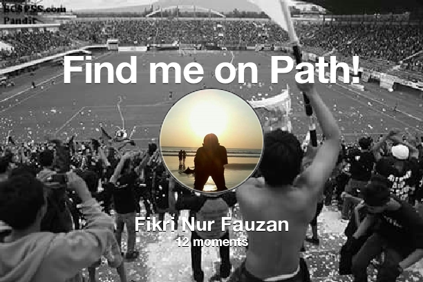 Find me on #Path now! Go to: path.com! #thepersonalnetwork