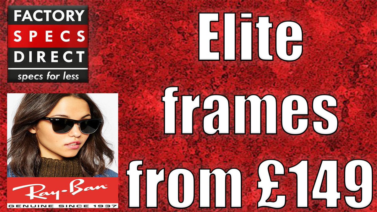 Specs_For_Less's tweet image. #Elite frames start at £149 and include free single vision lenses. Bring in your prescription and don't miss out!