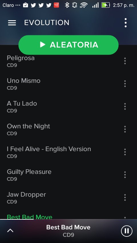 AzucenitaMiguel's tweet image. @somosCD9 #EvolutionSpotify !!!