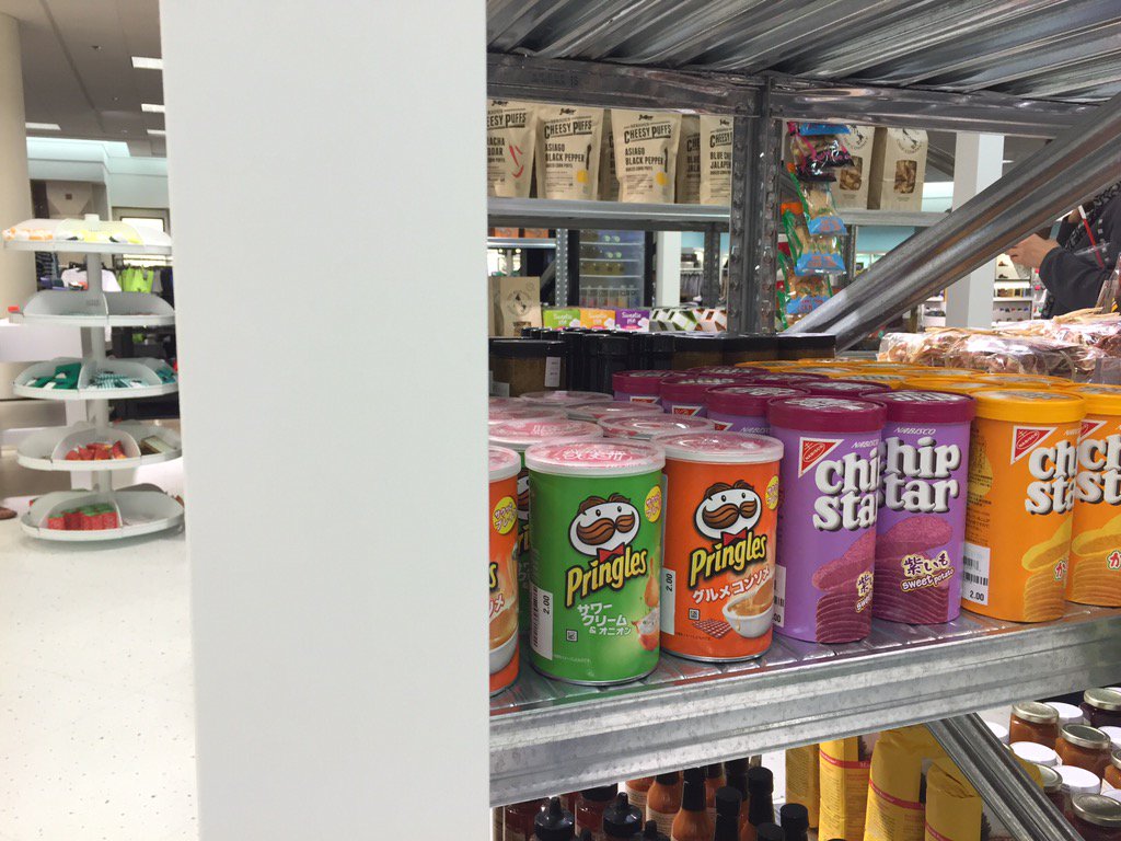 Pringles at the new <a href="/Nordstrom/">Nordstrom</a> pop-up?!?!? Stopped me right in my tracks!
