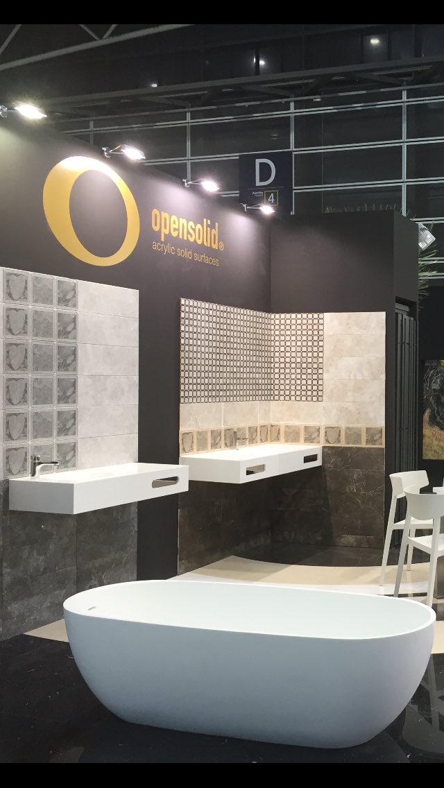 openSolid's tweet image. Opensolid @ Cevisama 2016 #solidsurface #pureAcrylic