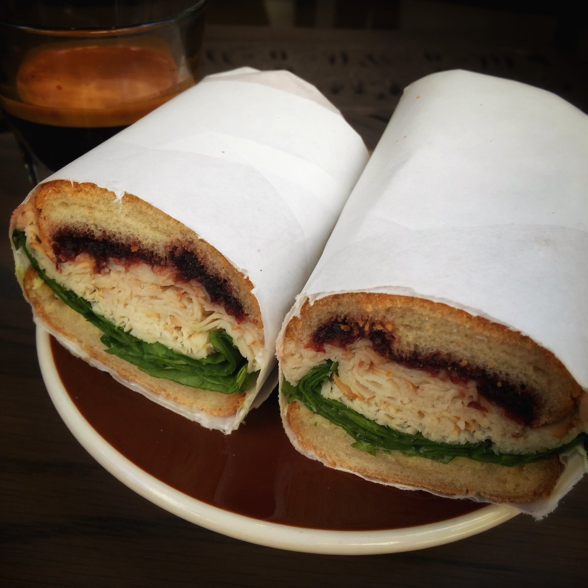 SpringForCoffee's tweet image. Hungry? Lunch isn't over! Try a #sandwich at our second location --&amp;gt; 530 S Grand (and 5th)!  #SpringforCoffeeonGrand