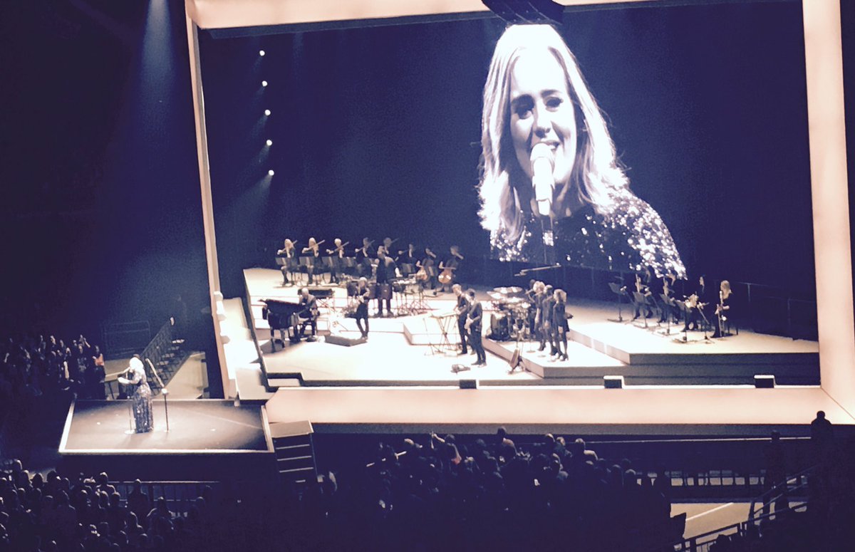 alexholttweets's tweet image. Friday night with the amazing Adele #hello #AdeleAtTheO2