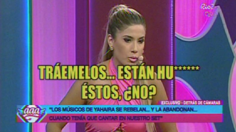 RPPEspectaculos's tweet photo. #YahairaPlasencia insulta a los integrantes de su orquesta. https://t.co/OHdhnE1J2d [VIDEO] https://t.co/NYsK0aWWBB