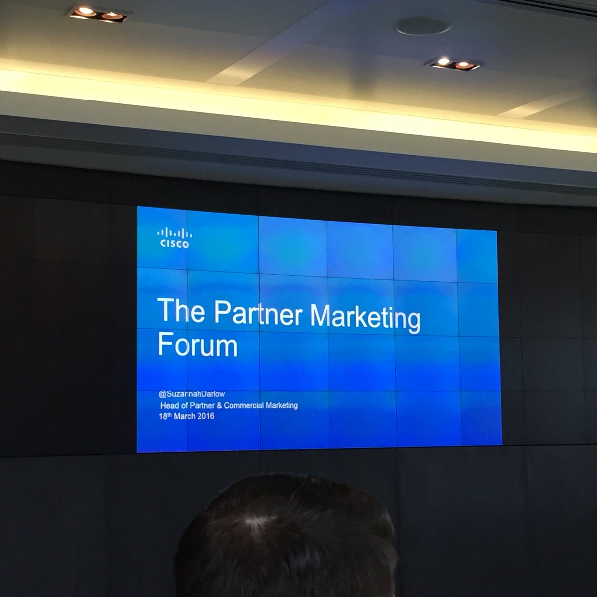 Daisy_Group's tweet photo. Thanks to @CiscoUKI for inviting @frostie90 to today's #PartnerMarketingForum, which he said was VERY interesting! https://t.co/hhrQjPpTmE