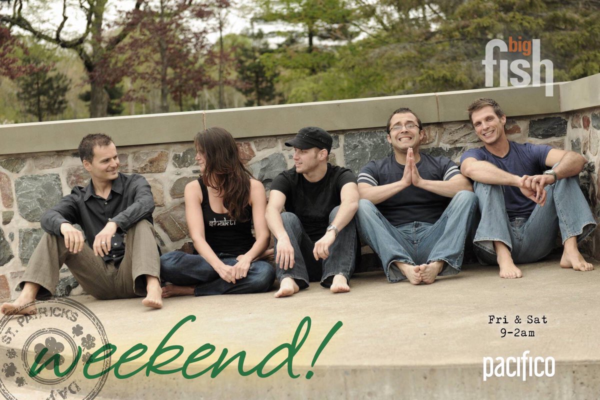 PacificoClub's tweet photo. We have @bigfishhfx Friday and Saturday night this weekend! #Halifax #livemusic https://t.co/NlNyy3FAFu