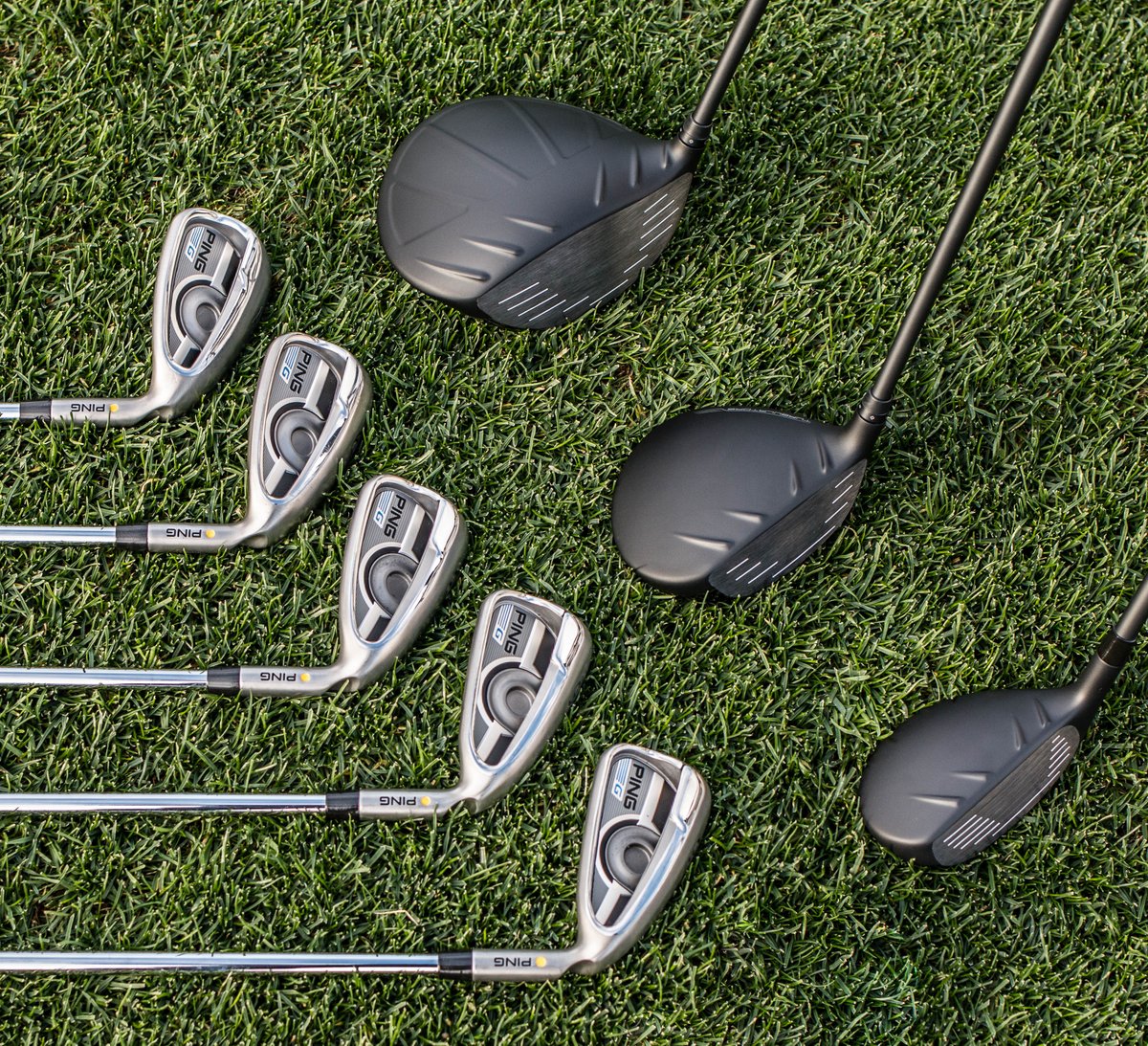 PingTour's tweet photo. Thanks for helping make the G Driver, G Iron, G FW, &amp; G Hybrid the #1 sellers in the US for Feb! (Per Golf Datatech) https://t.co/u84jkjofK7