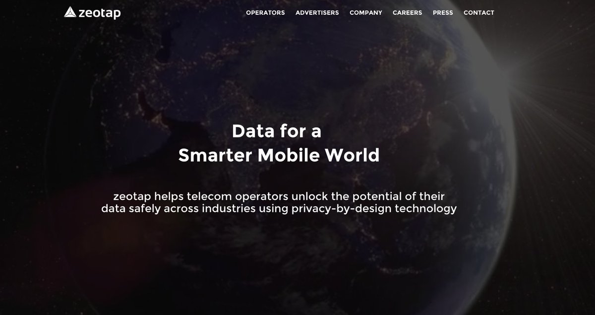 zeotap's tweet photo. Want to take the world of #telecom #data for a little spin? Here it is - our new website! https://t.co/apoobcHbvh https://t.co/JVMVP90hG2