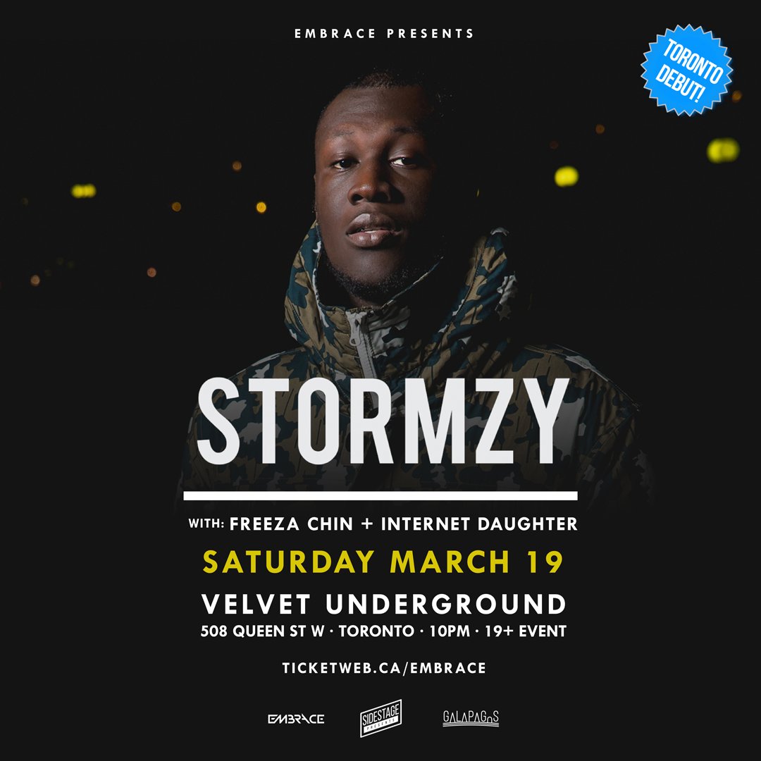 SidestageEvents's tweet photo. STORMZY 100% SOLD OUT #sidestagepresents https://t.co/XItGLCzSzf