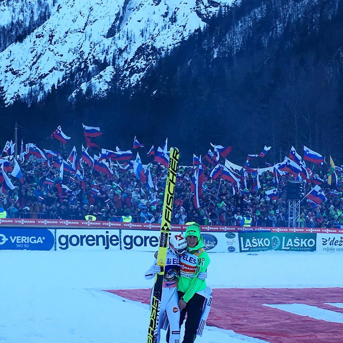 PlanicaNordic's tweet photo. Another day another win ✔️#Planica 🇸🇮 https://t.co/whzdsR6AQY
