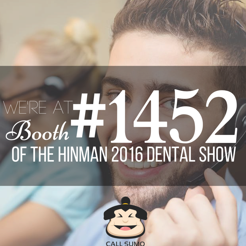 CallSumoAI's tweet photo. Remember to pay us a visit here at #Booth1452 for a free demo of #CallSumo! #Hinman2016 #makedentistrygreatagain https://t.co/nb5R0oEqVE