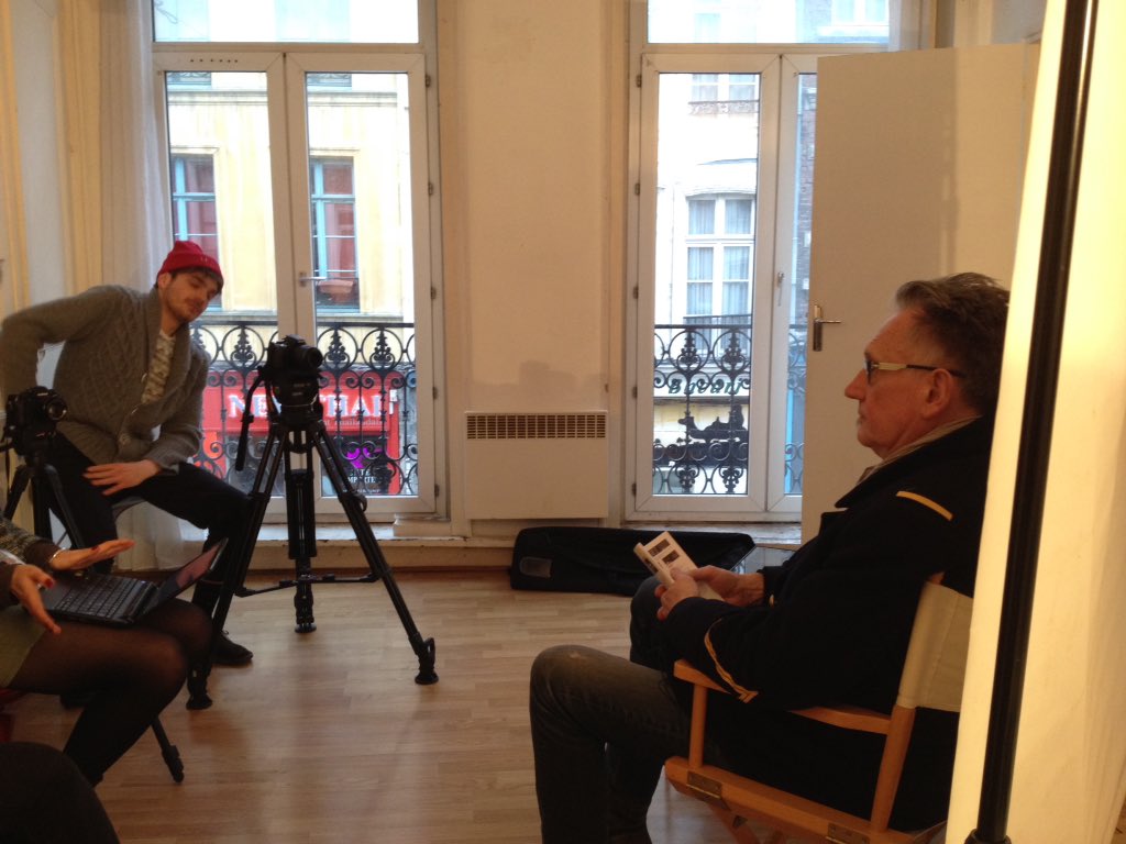 Duarom's tweet photo. Il y a Benoît Delepine chez moi en interview .. #cool #eurofilmfest2016 
A ce soir à la cérémonie de clôture ! https://t.co/gkxTUyDpl6