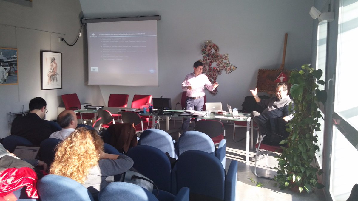 f_clarens's tweet photo. At #Pisa on the #BlueSCities general meeting project @bluescitieseu @FundacioCTM https://t.co/6oPMm9xE4r