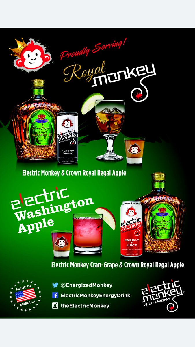 EnergizedMonkey's tweet photo. Proudly served at @AnnexWV & sold for mixing at @AshebrookeLLC in #Morgantown #WVU #MonkeyDrinks @DubVnightlife https://t.co/Ffwdv1LhYV