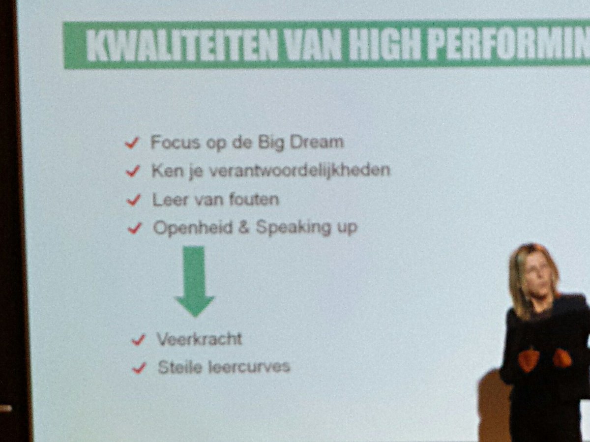 TitusKroon's tweet photo. Geleerd op #cmdag16 van @NEVI_NL: kwaliteiten van high performing teams https://t.co/4hFavbngCk