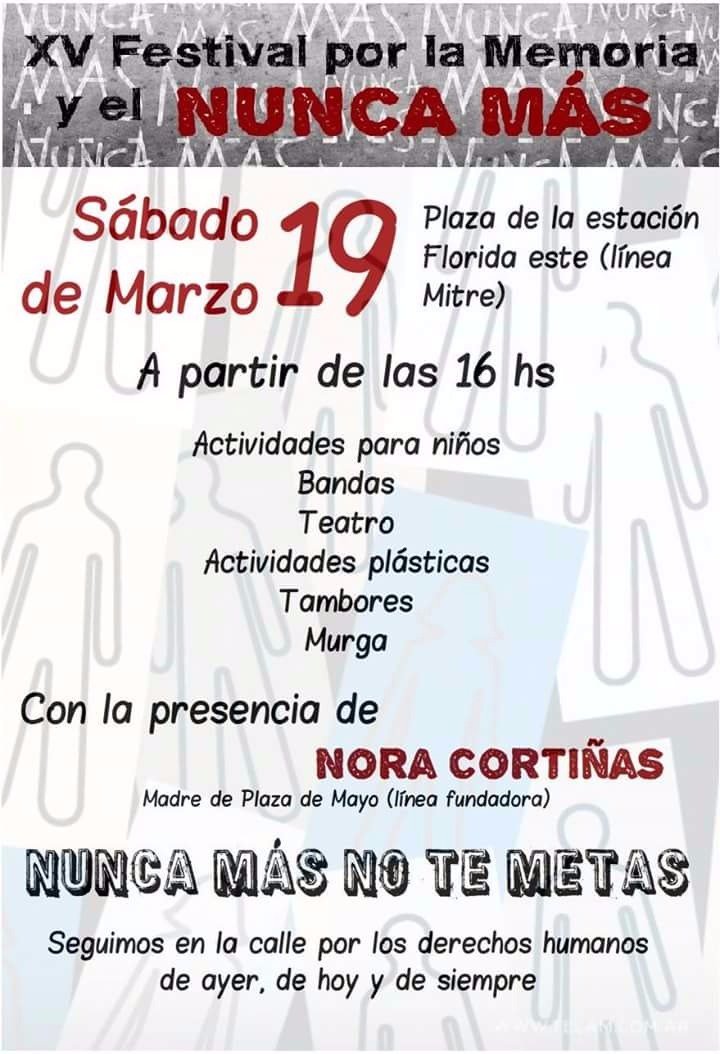 PatriaGrandeArg's tweet photo. #VicenteLópez este sábado festival y charla debate a  #40DelGolpeEnArgentina #NoNosHanDerrotado https://t.co/006cIxnc6X