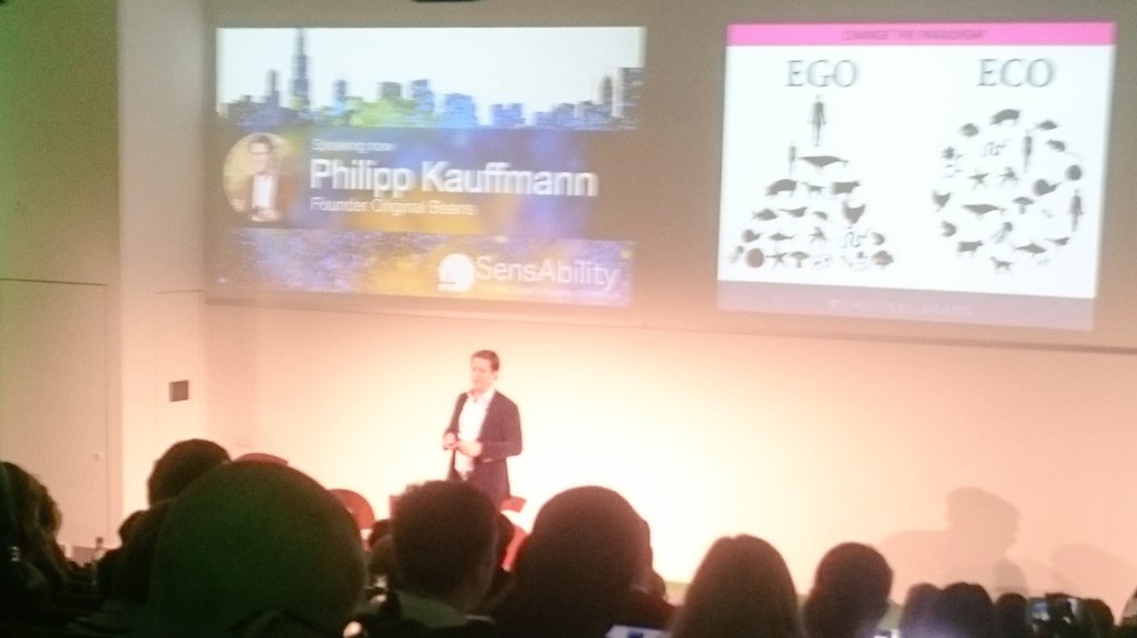 DrSchnuw's tweet photo. We need #paradigmshift from Ego to Eco in business. #SocEnt @Phillipkauffmann #Sens16 https://t.co/PTdeIi8WiG