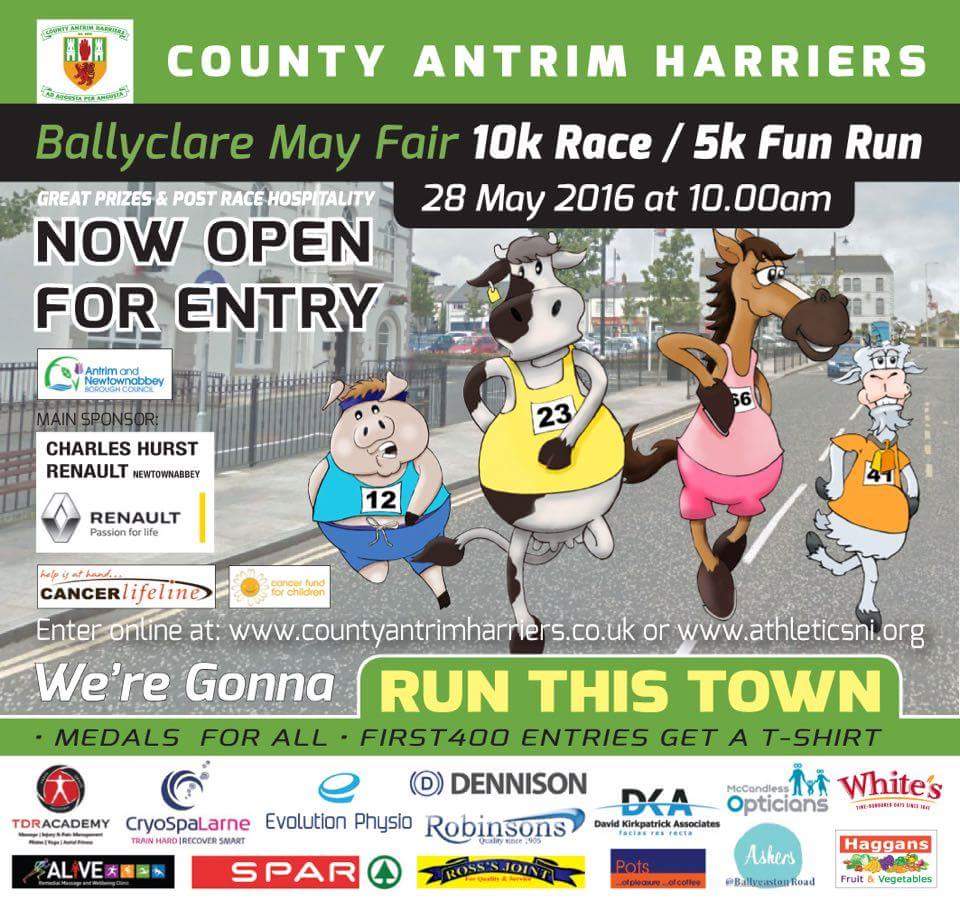 Ephysio10's tweet photo. Sponsoring 2nd and 3rd places in the 5k at the upcoming May Fair race and fun run. Also injury assessment at finish. https://t.co/hL0wveSI4F