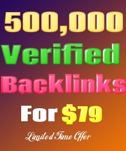 googleseotools1's tweet image. google-seo-tools.com
  500,000 Verified Backlinks only for $79.