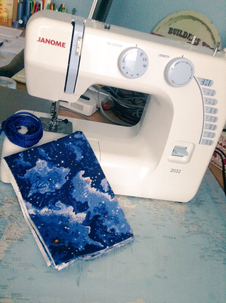 MissRobson1819's tweet photo. Ready to start my 'owl who was afraid of the dark' story sack #ysjprimed #sewing https://t.co/3pRCHAsZdK