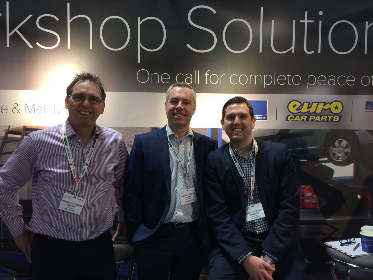 AutoBodyExpoUK's tweet photo. Next year's #abpexpo Blind Date line-up ;-) Thx: Workshop Solutions @EuroCarParts @autoclimate @LKQCoatings https://t.co/d2D3VsgQjW