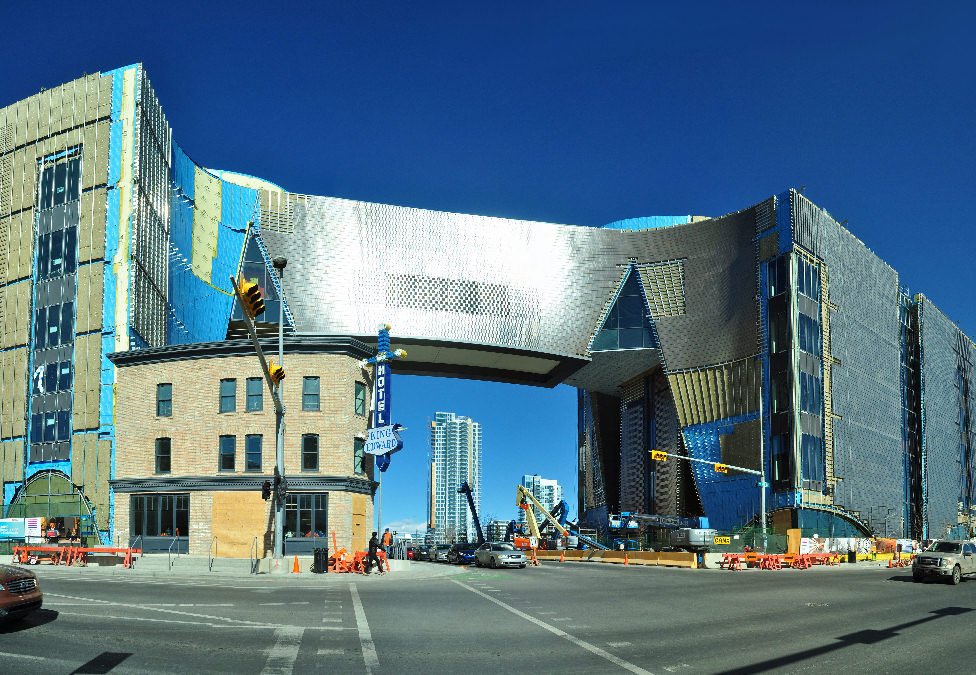 Surrealplaces's tweet photo. Check out progress on #yyc beautiful Studio Bell @nmc_canada https://t.co/M3QJrXLCPu @skyrisecities @EastVillageYYC https://t.co/Sfzi2TA8jF