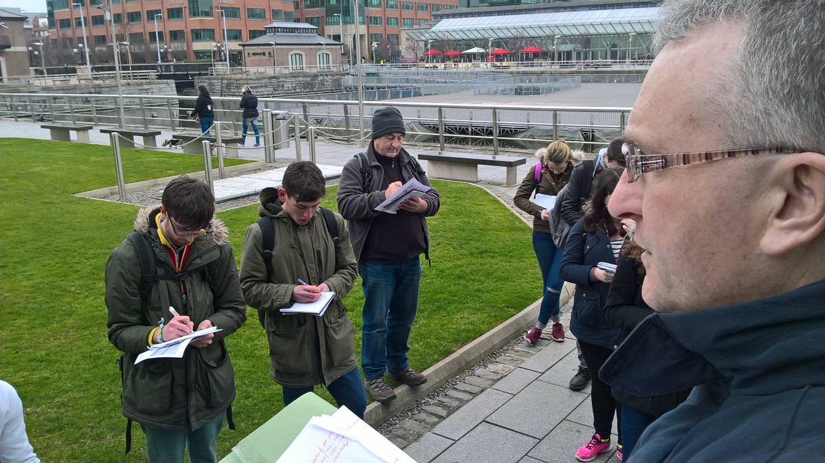 Maynoothgeog's tweet photo. 2nd Year Fieldtrip Final Day: At the IFSC... #MayFTrip #TeamKav1 #TeamKav2 #TeamMark1 #TeamMark2 #TeamRo1 #TeamRo2 https://t.co/jFRod7gmOh