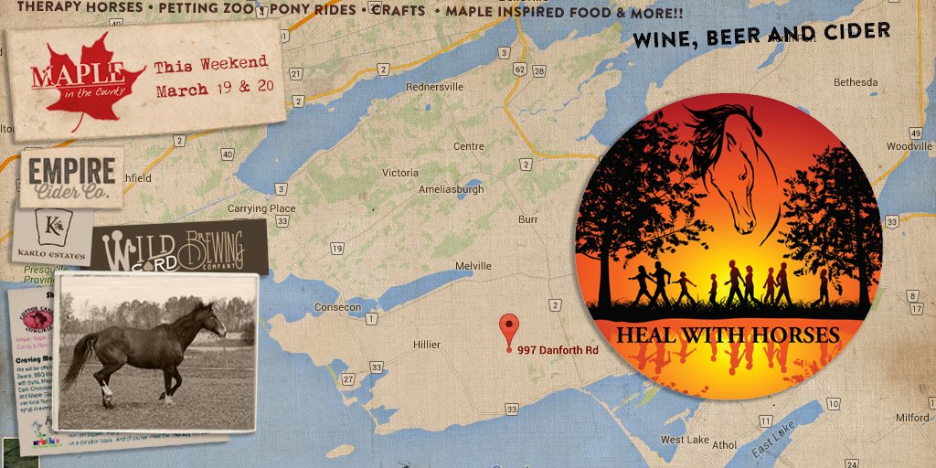 empirecider's tweet photo. This weekend: Pouring at the Heal With Horses Therapeutic Centre. 997 Danforth Rd., Hillier, PEC. https://t.co/59tvA6ENU3