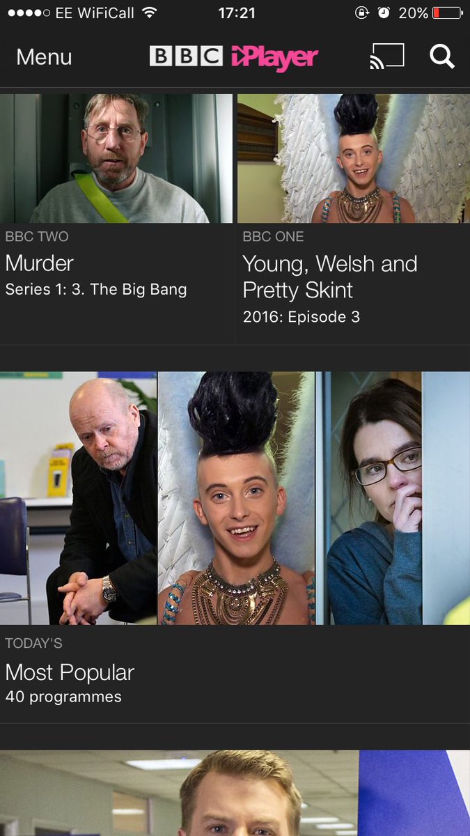 youngandwelsh's tweet photo. Ep 3 of Young, Welsh and Pretty Skint is all over the front of BBC iPlayer and currently Number 5 in the Top 40! https://t.co/ziVtqLSrJB
