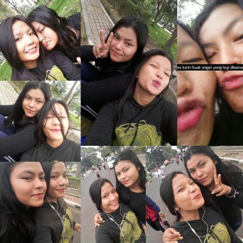 CIRADEAN3's tweet photo. Ceritanya mereka mau kuruss . Eh malah selfi sepanjang jalan . Hadeh -_- ingat lemak sayy https://t.co/t40s4RkuyG