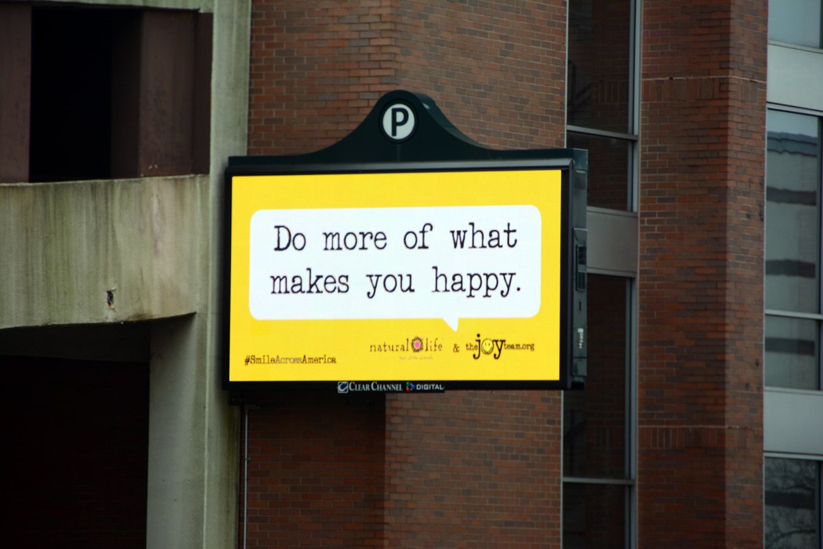 TheJoyTeam's tweet photo. Some of the 15 #digital boards in White Plains, NY for #SmileAcrossAmerica in honor of #InternationalDayOfHappiness https://t.co/8C2BC3g3iQ