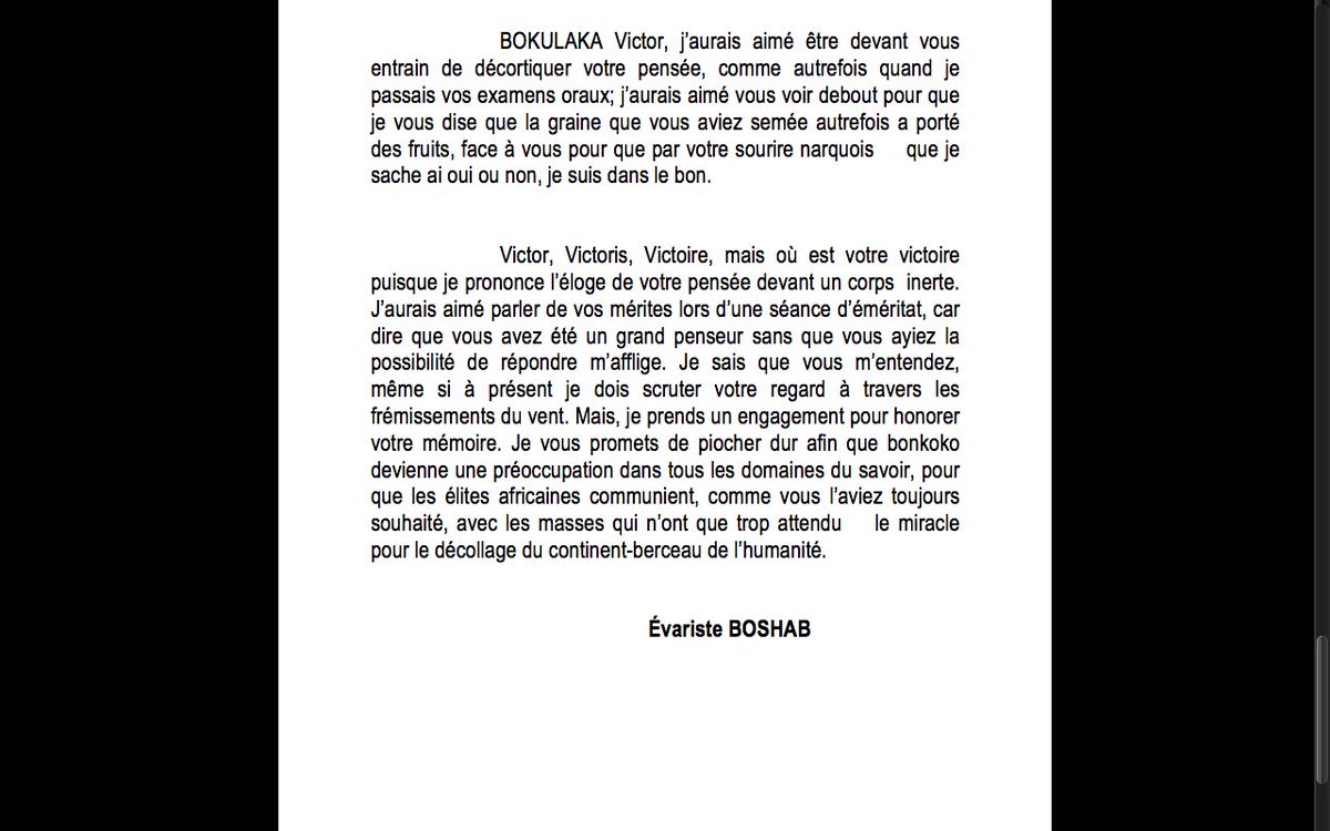 Evariste Boshab tweet media