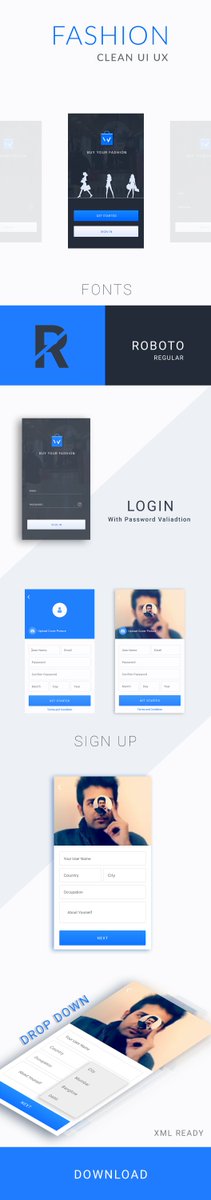 wsdesignuiux's tweet image. FASHION UI KIT #xmldesign, downlaod free from wsdesign.in/downloads/fash…