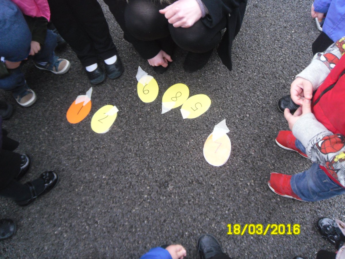 CardiffClass's tweet photo. This week we have had lots of fun with Easter Maths. It has been eggcellent!!! https://t.co/QnYykJkcM3