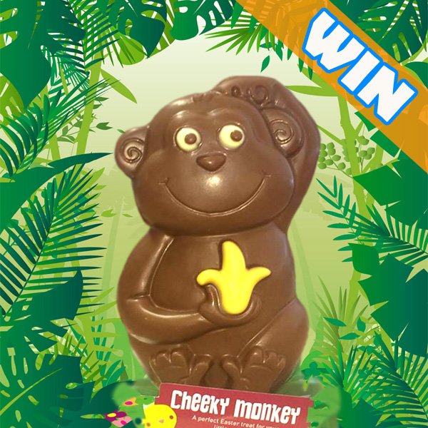 Follow &amp; RT for a chance to #win one of our #cheekymonkey Easter treats! #Giveaway ends the 21st of March