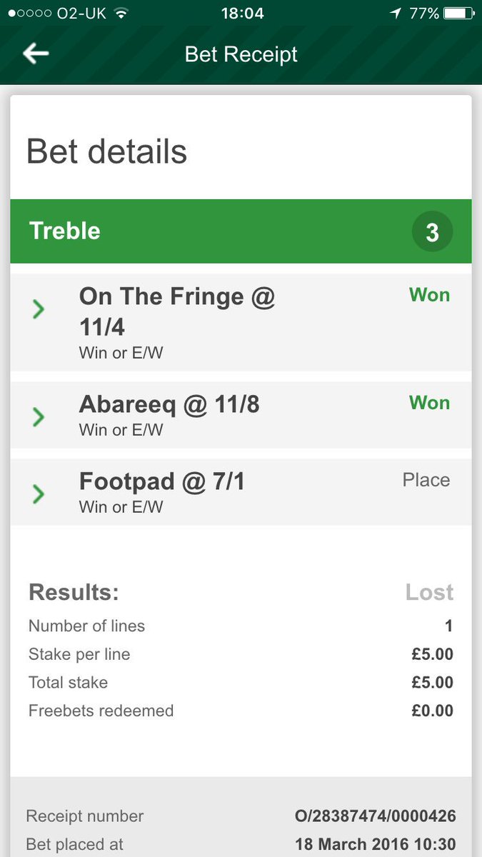 samnic004's tweet photo. Stupid question paddy but why ain't I won this bet?? :S @paddypower https://t.co/OGXJwoN4WD