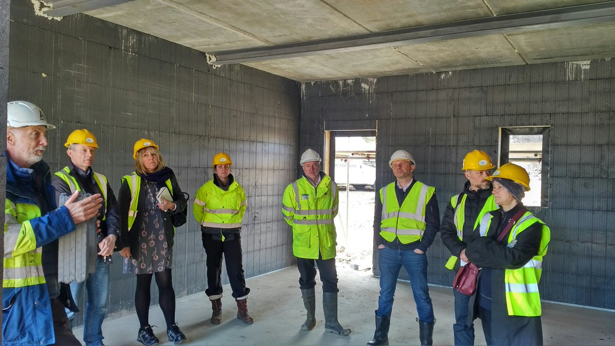 egg_homes's tweet photo. Press day on site thanks to @wearespider And the whole team. #egghomes #sustainableliving #Cumbria https://t.co/IhUj4EKK35