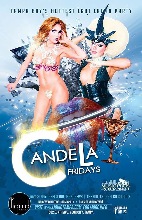 TampaPride's tweet photo. Tonight at liquid #LatinNight &amp; Tampa Pride night it's Ivy Winters #rupaulsdragrace #tampapride @LiquidTampa https://t.co/0fFQMaOiba