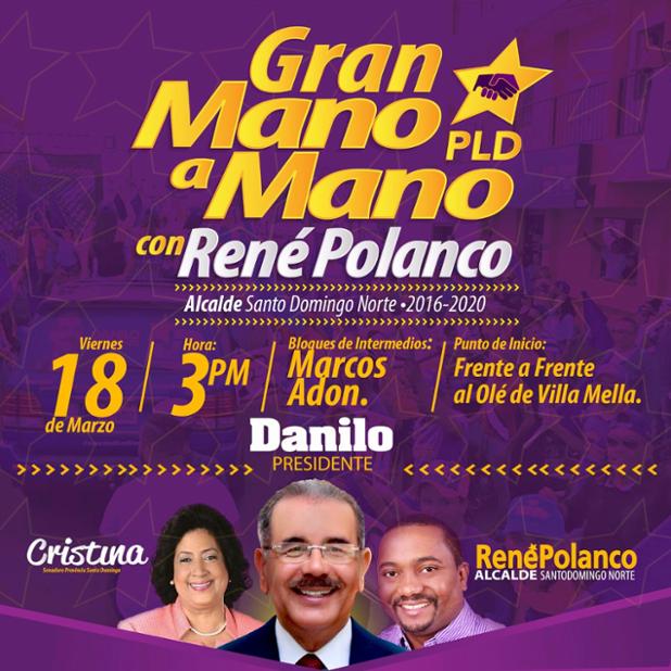 abreu_loraini's tweet photo. Seguimos con la ruta del triunfo
#RenePolancoAlcaldeSDN
@Danilomedina
@ReneAlcaldeSDN https://t.co/7c6ybZ7iEP