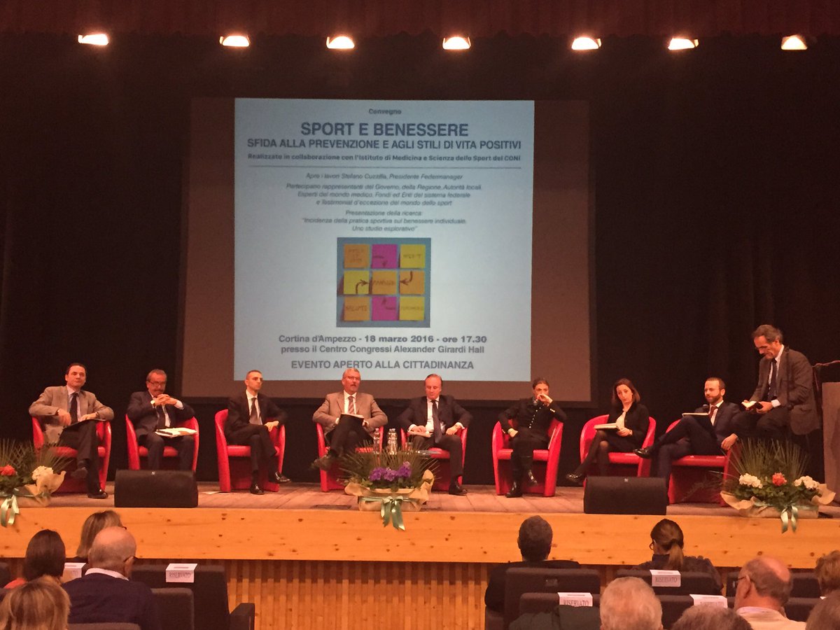 Tavola rotonda convegno #Federmanager <a href="/Coninews/">CONI</a>