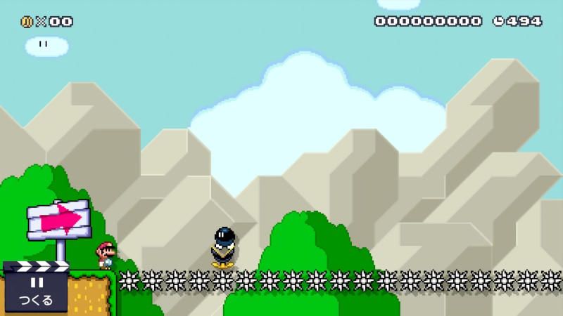 白湯さゆぬ 在 Twitter 上 ボム兵を足場にしてトゲ床を進むという危ないコースを思い付いた スピンジャンプでボム兵 の左半分を踏むと 右へ大きく飛んで停止する 爆発するまでならスピンで何度も踏める その度に踏んだのと反対側へ飛ぶ 当面は不採用 マリオ