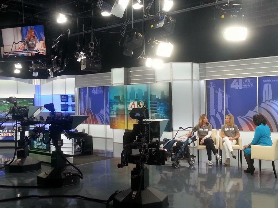 katie_horner1's tweet photo. Spreading awareness of SMA one TV segment at a time @41ActionNews @CynthiaNewsome. Great time sharing my passion! https://t.co/1FI9Mdqhyw