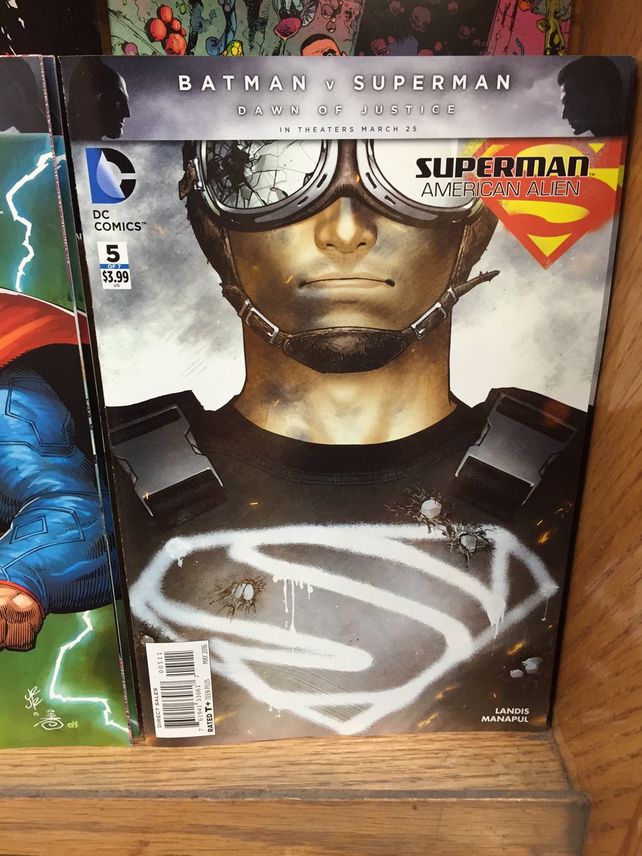 Tyrell recommends: Superman: American Alien #5. Max Landis's take on Superman continues to prove compelling and fun.